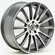 Load image into Gallery viewer, AM500 19 Inch Staggered ET35 Grey Machined Face
