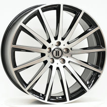 Load image into Gallery viewer, AM501 22 Inch Staggered Black Machined Face