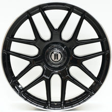 Load image into Gallery viewer, AM636 20 Inch Staggered ET35 Gloss Black Machined Lip
