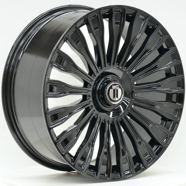 Load image into Gallery viewer, AM650 20 Inch Staggered ET35 Gloss Black