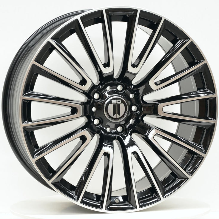 Load image into Gallery viewer, AM655 22x10 ET36 5/130 Black Machined Face
