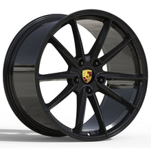 Load image into Gallery viewer, Forged PS2 OEM Plus 20/21 Inch Staggered Wheels Gloss Black - Porsche 911/992
