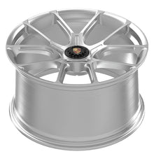 Load image into Gallery viewer, Forged PS6 OEM Plus 20 Inch Staggered Wheels Brushed Silver - Porsche 718
