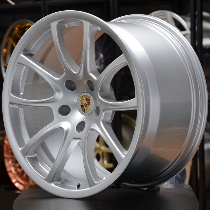 Load image into Gallery viewer, Forged PS03 Silver 19 Inch Wheels - Porsche 911 Carrera 996 997 Narrow Body C2S