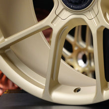 Load image into Gallery viewer, Forged PS06 Satin Light Gold 20 Inch Staggered Wheels - Porsche 911 991

