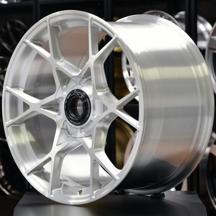 Load image into Gallery viewer, Forged PS08 Silver 19 Inch Wheels - Porsche 911 Carrera 996 997 Narrow Body C2S