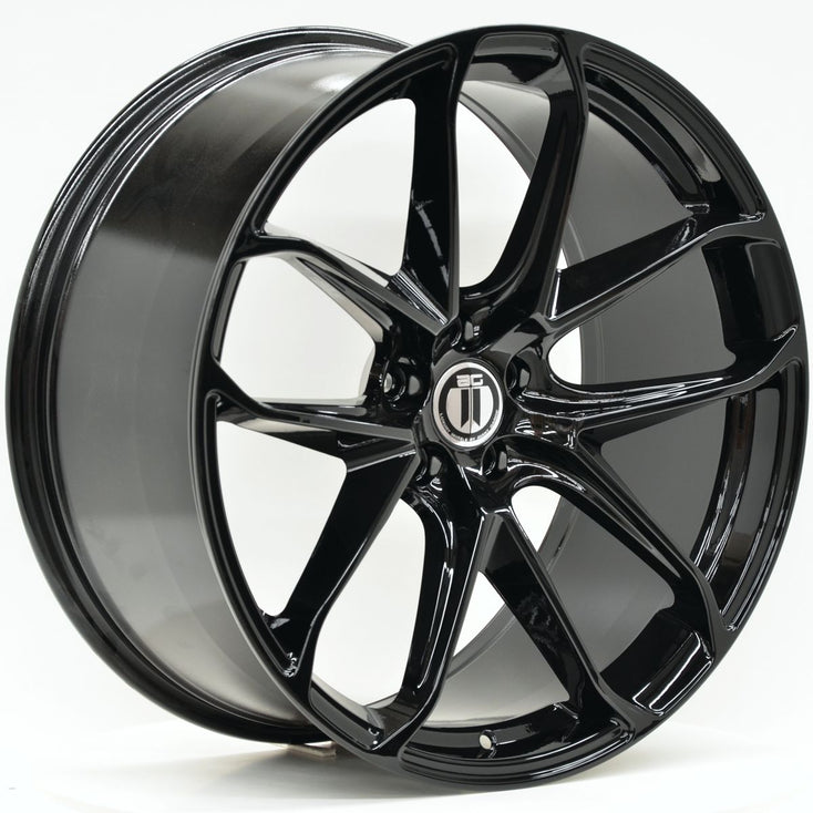 Load image into Gallery viewer, FORM 20 Inch Staggered Gloss Black Wheels - PORSCHE MACAN