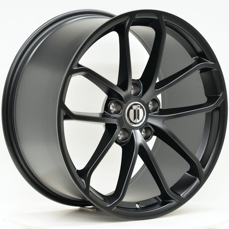 Load image into Gallery viewer, FORM 20 Inch Staggered Black Wheels - PORSCHE 718, BOXSTER, CAYMAN