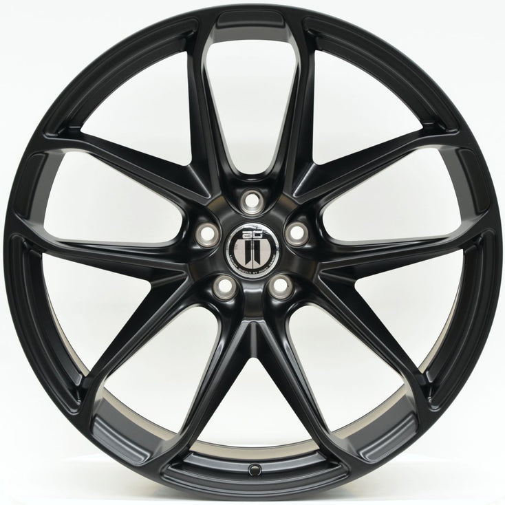 Load image into Gallery viewer, FORM 21 Inch Staggered Satin Black Wheels - PORSCHE MACAN