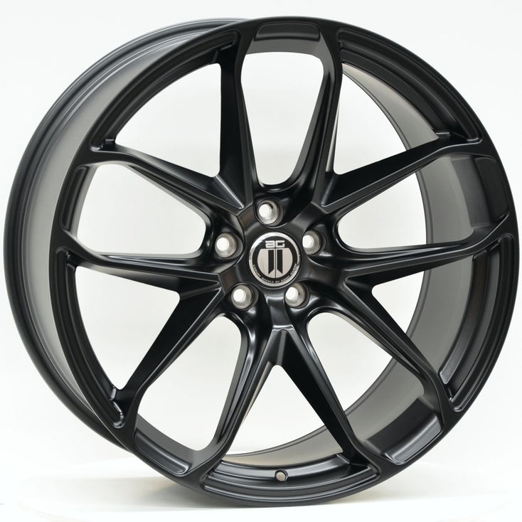 Load image into Gallery viewer, FORM 21 Inch Staggered Satin Black Wheels - PORSCHE MACAN