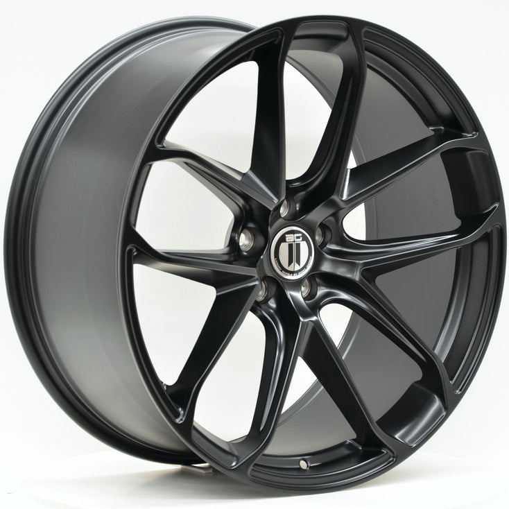 Load image into Gallery viewer, FORM 22 Inch Staggered Satin Black Wheels - PORSCHE CAYENNE 9Y