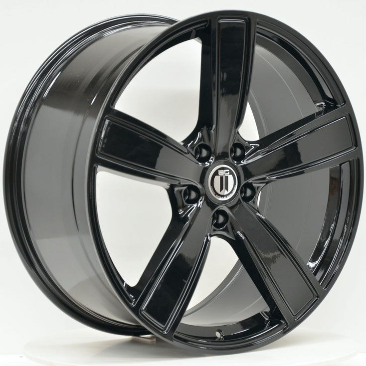 Load image into Gallery viewer, GTS 22 Inch 5/130 Black Wheels - PORSCHE CAYENNE