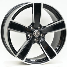 Load image into Gallery viewer, GTS 22 Inch 5/130 Black Machined Wheels - PORSCHE CAYENNE
