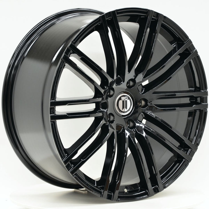 Load image into Gallery viewer, K10 21 Inch 5/130 Gloss Black Wheels - PORSCHE CAYENNE