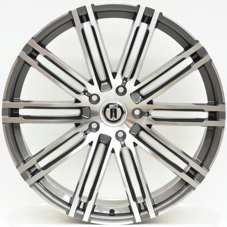 Load image into Gallery viewer, K10 21 Inch 5/130 Grey Machined Wheels - PORSCHE CAYENNE