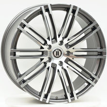 Load image into Gallery viewer, K10 22 Inch 5/130 Grey Machined Wheels - PORSCHE CAYENNE
