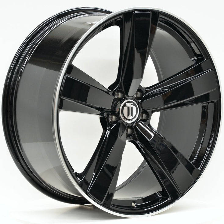 Load image into Gallery viewer, NEVADA 22 Inch Staggered Black Wheels - PORSCHE CAYENNE 9Y