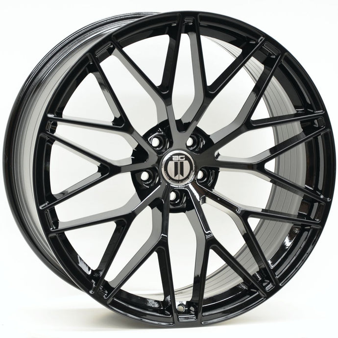 SPYDER 22 Inch 5/130 Gloss Black Wheels - PORSCHE CAYENNE 9Y