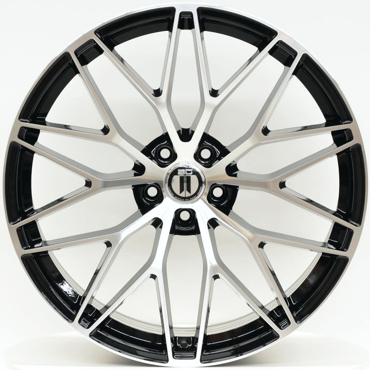 Load image into Gallery viewer, SPYDER 21 Inch Staggered Black Machined Wheels - PORSCHE MACAN