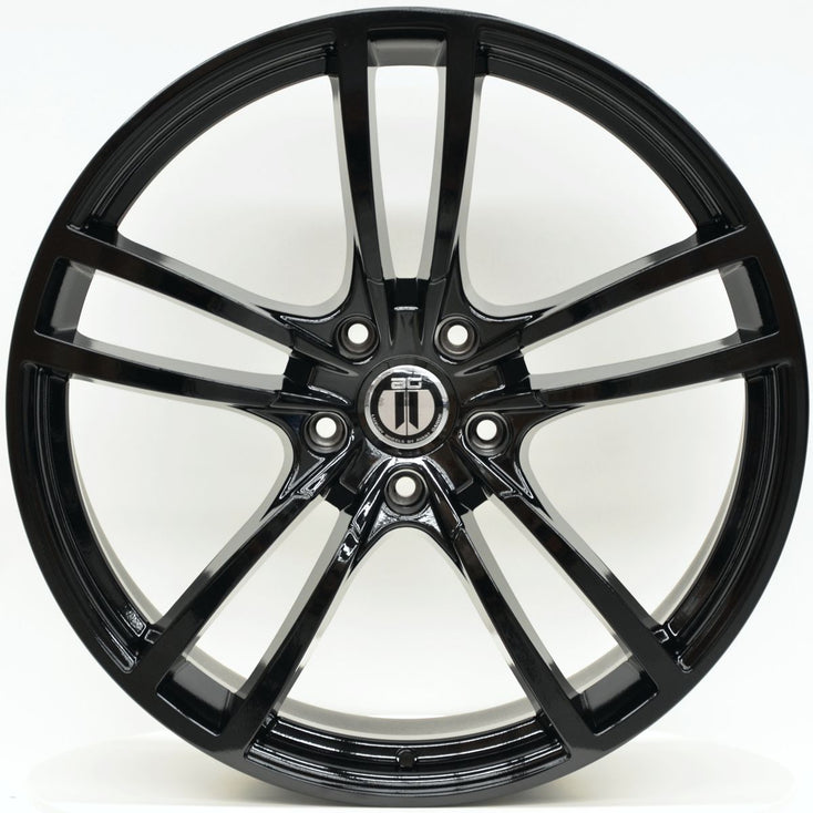 Load image into Gallery viewer, TURBO 22 Inch 5/130 Gloss Black Wheels - PORSCHE CAYENNE