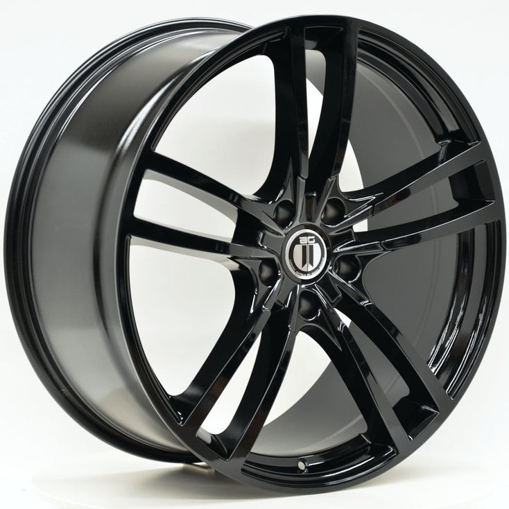 Load image into Gallery viewer, TURBO 22 Inch 5/130 Gloss Black Wheels - PORSCHE CAYENNE