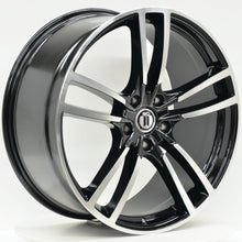 Load image into Gallery viewer, TURBO 22 Inch 5/130 Black Machined Wheels - PORSCHE CAYENNE
