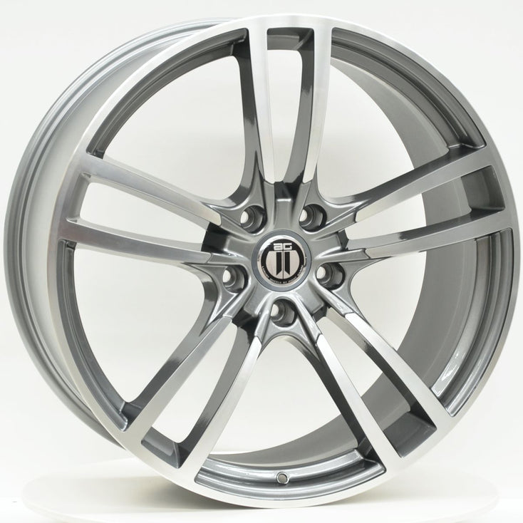 Load image into Gallery viewer, TURBO 22 Inch 5/130 Grey Machined Wheels - PORSCHE CAYENNE