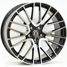 Load image into Gallery viewer, V10 22 Inch Staggered Black Machined Wheels - PORSCHE CAYENNE 9Y