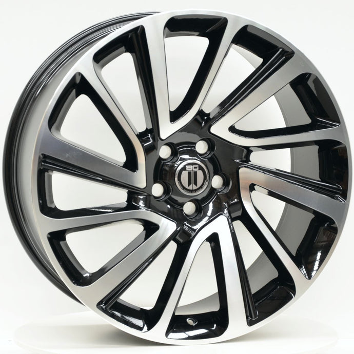 CLAW 22x9.5 5/120 Black Machined - RANGE ROVER SPORT