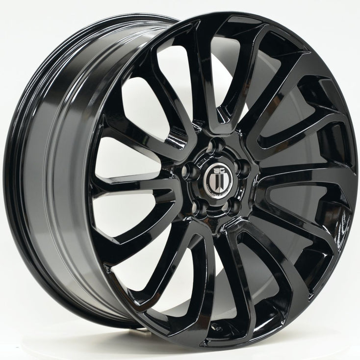 Load image into Gallery viewer, FIN 22x9.5 5/120 Black - LAND ROVER DISCOVERY / DEFENDER