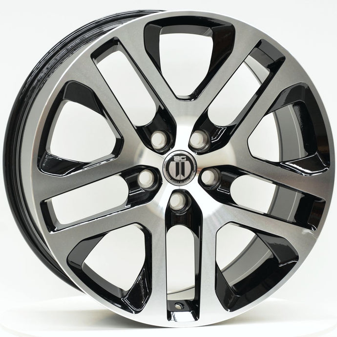 FRAG 20x8.5 5/120 Black Machined - LAND ROVER DISCOVERY / DEFENDER