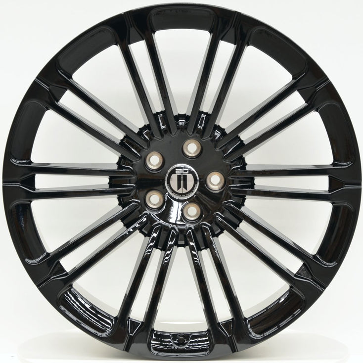 Load image into Gallery viewer, HAMMER 22x9.5 5/108 Black - RANGE ROVER EVOQUE / VELAR