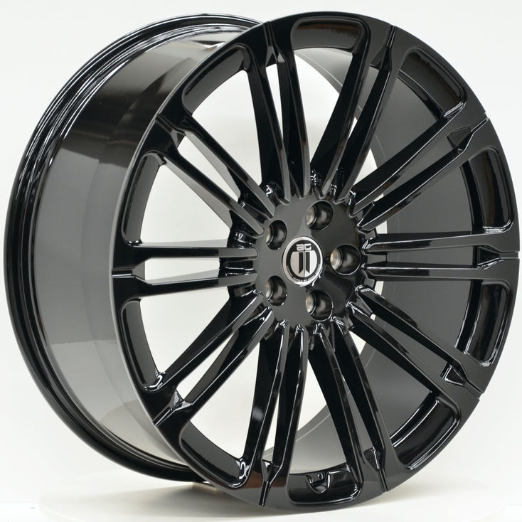 Load image into Gallery viewer, HAMMER 22x9.5 5/120 Black - RANGE ROVER SPORT