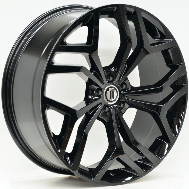 Load image into Gallery viewer, SIGNATURE 22x9 5/108 Black - RANGE ROVER EVOQUE / VELAR