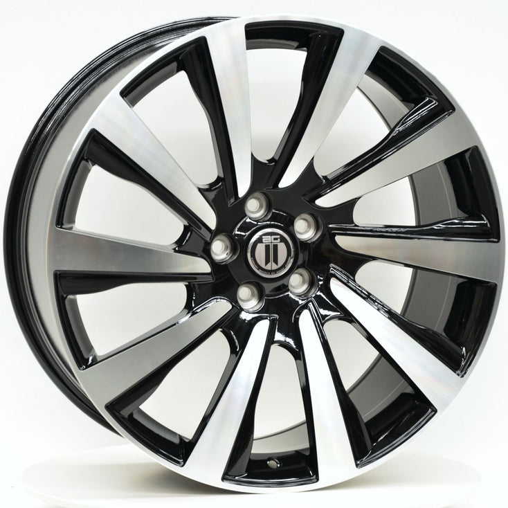 Load image into Gallery viewer, STATUS 24x10 5/120 Black Machined - RANGE ROVER SPORT