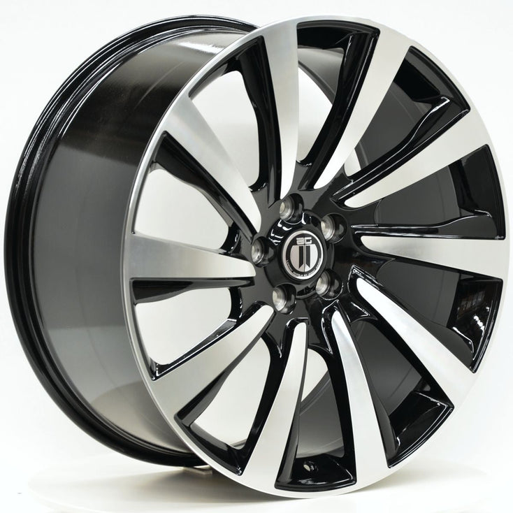 Load image into Gallery viewer, STATUS 22x10 5/120 Black Machined - LAND ROVER DISCOVERY / DEFENDER