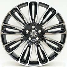 Load image into Gallery viewer, VELA 22x9.5 5/120 Black Machined - RANGE ROVER SPORT
