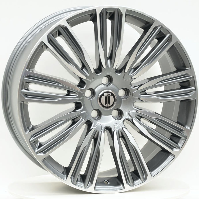 VELA 22x9.5 5/108 Grey Machined - RANGE ROVER EVOQUE / VELAR