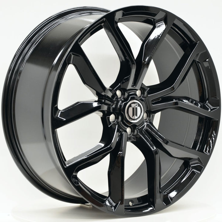 Load image into Gallery viewer, WRATH 22x9.5 5/120 Black - RANGE ROVER SPORT