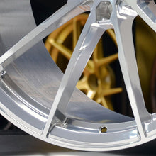 Load image into Gallery viewer, Forged Style 824 Polished 21 Inch Staggered Wheels - Maserati Ghibli
