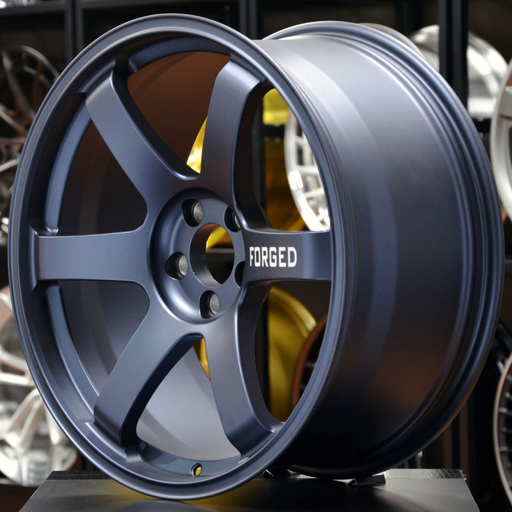 Load image into Gallery viewer, Forged Style 833 Satin Dark Blue 20 Inch Staggered Wheels - BMW M3 M4 G80 G81 G82