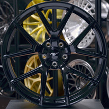 Load image into Gallery viewer, Forged Style 860G Gloss Black 20 Inch Staggered Wheels - Ford Mustang
