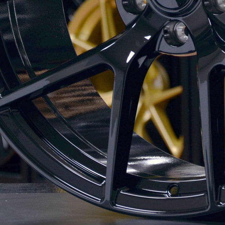 Load image into Gallery viewer, Forged Style 860G Gloss Black 20 Inch Staggered Wheels - Ford Mustang