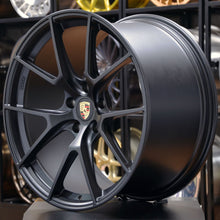 Load image into Gallery viewer, Forged Style 860 Satin Black 20/21 Inch Staggered Wheels - Porsche 911 992
