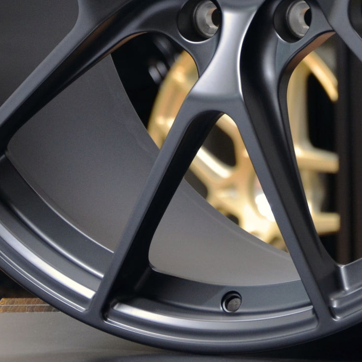 Load image into Gallery viewer, Forged Style 860 Satin Black 20 Inch Staggered Wheels - Porsche 911 991