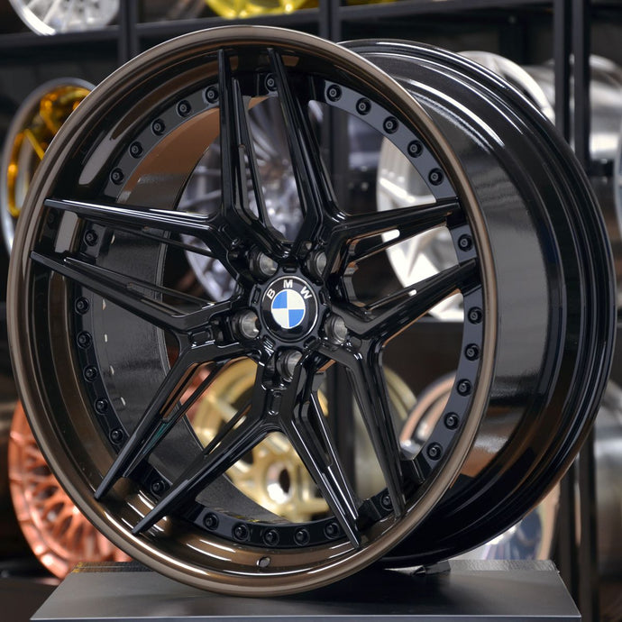 Forged Style 863 20 Inch Staggered Wheels 2 Piece Construction - BMW M3 M4 F80 F82