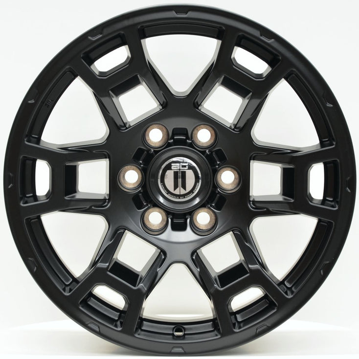 Load image into Gallery viewer, TRT3 Style 18 Inch Satin Black Wheels - TOYOTA