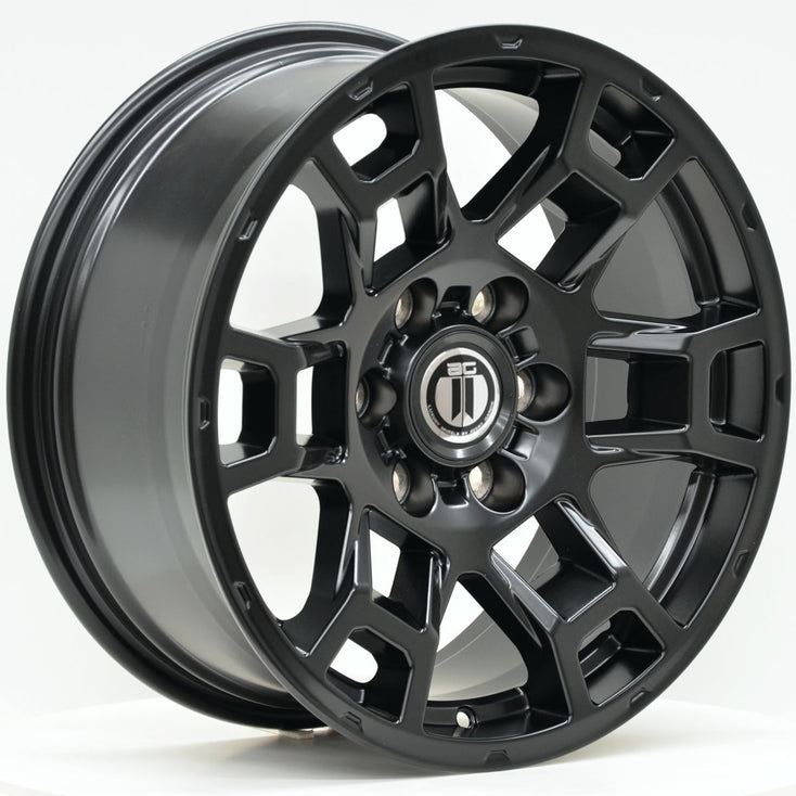 Load image into Gallery viewer, TRT3 Style 18 Inch Satin Black Wheels - TOYOTA