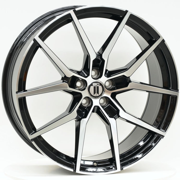 VL10 Style 21 Inch Black Machined Wheels - Volvo XC60 XC90
