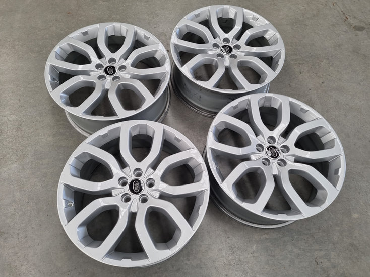 Load image into Gallery viewer, Genuine Range Rover Evoque Silver 20 Inch Alloy Wheels Set of 4